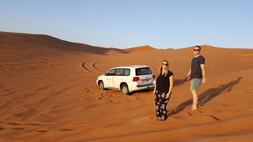 Sand Dunes of Dubai